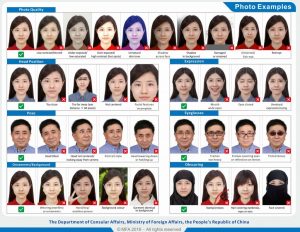 china visa foto
